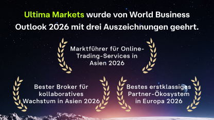 Ultima Markets wurde von World Business Outlook 2026 mit drei Auszeichnungen geehrt.